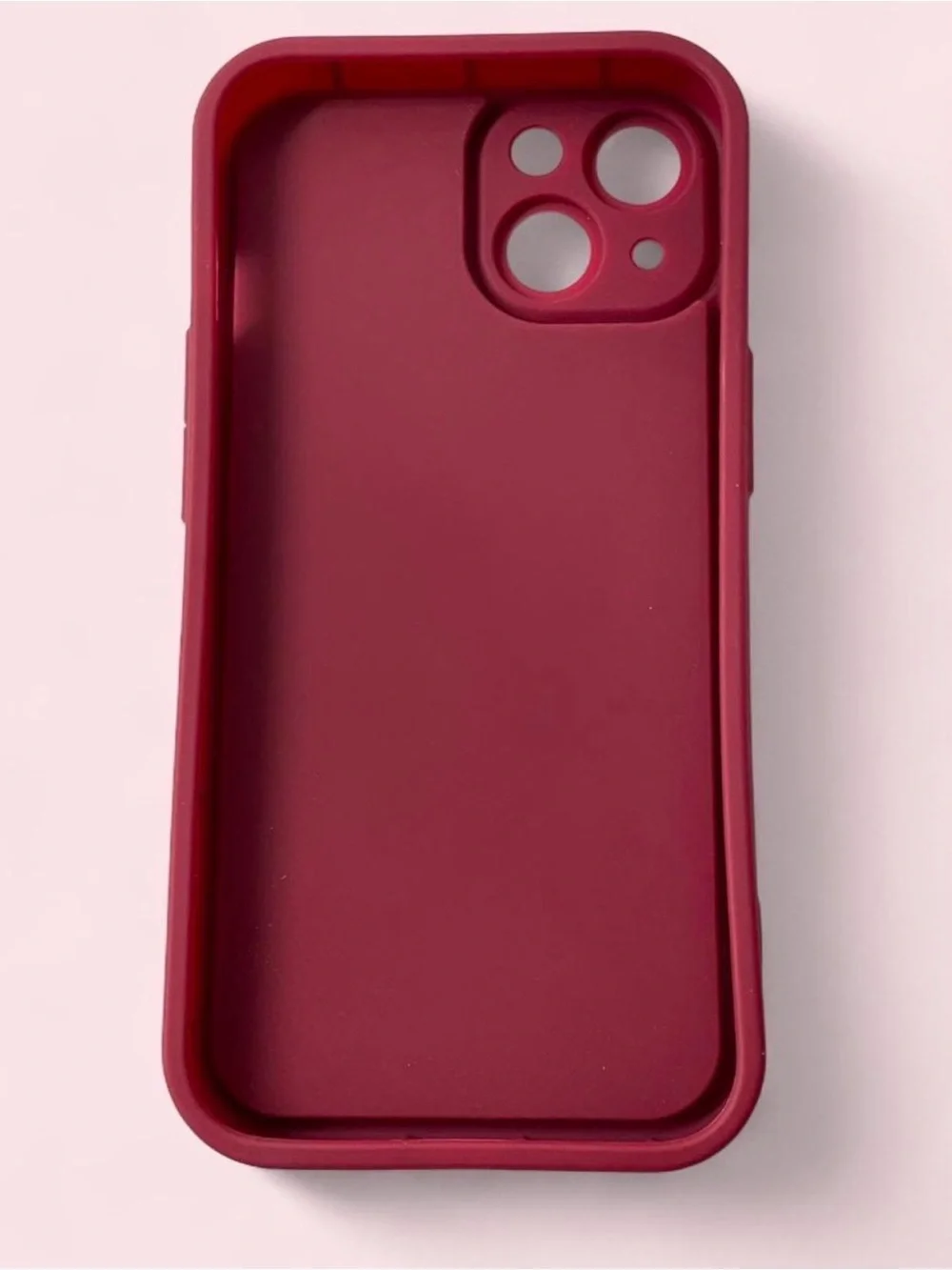 Apple Red Kiss Print iPhone Case